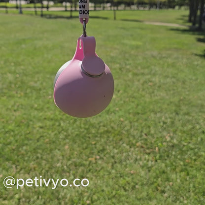 PETIVYO HydroPaw™  Paslanmaz Çelik Taşınabilir Köpek Su Matarası
